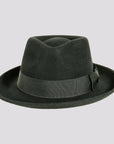 Newark | Womens Crushable Wool Felt Teardrop Fedora Hat