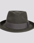 Newark | Mens Crushable Wool Felt Teardrop Fedora Hat