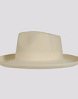 Oakley | Womens Crushable Wool Felt Teardrop Fedora Hat with Curled Brim