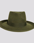 Oakley | Womens Crushable Wool Felt Teardrop Fedora Hat with Curled Brim