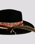 Onyx | Womens Wool Felt Vintage Rancher Hat