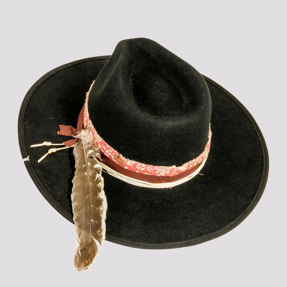 Onyx | Womens Wool Felt Vintage Rancher Hat