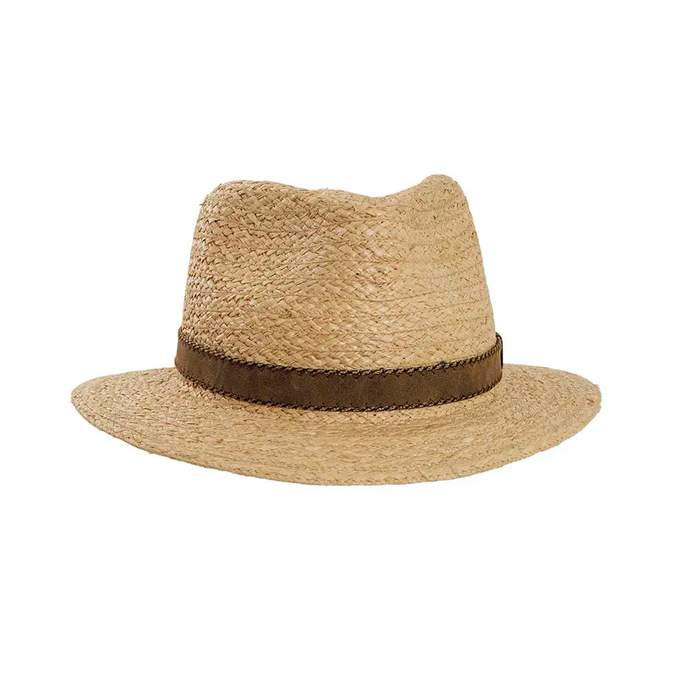 Palermo Sun Straw Hat Side View