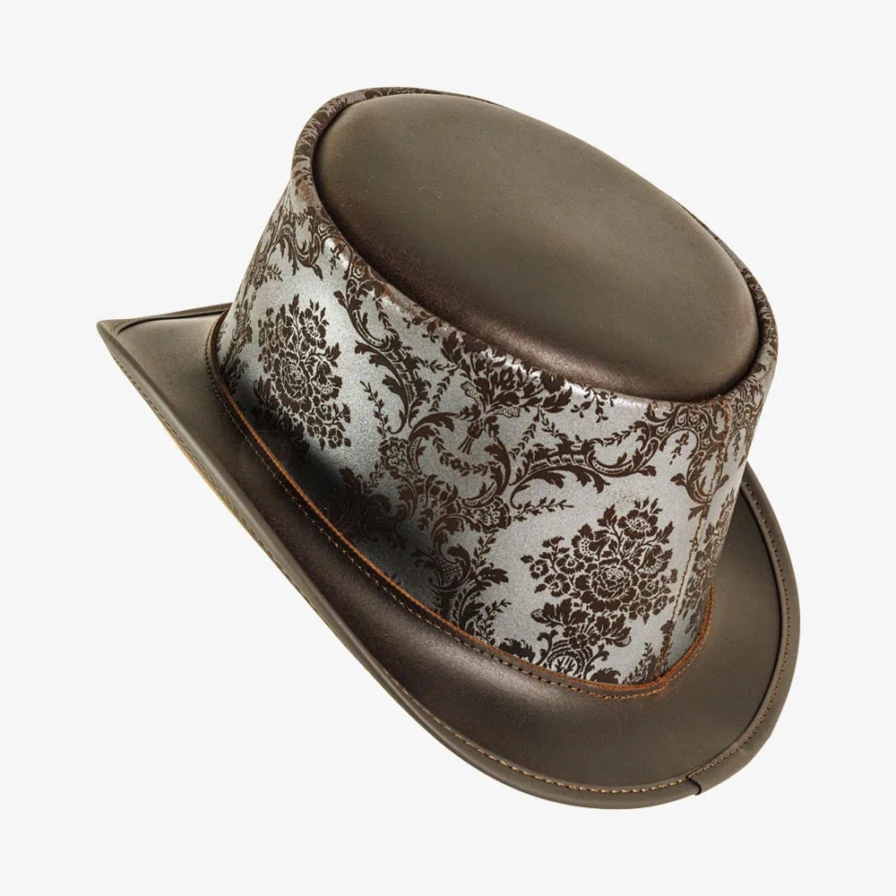 Parlor | Mens Genuine Leather Top Hat