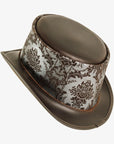 Parlor | Mens Genuine Leather Top Hat
