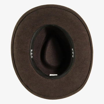 Pathfinder | Womens Chocolate Wool Felt Outback Hat