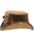 quest top hat leather side view