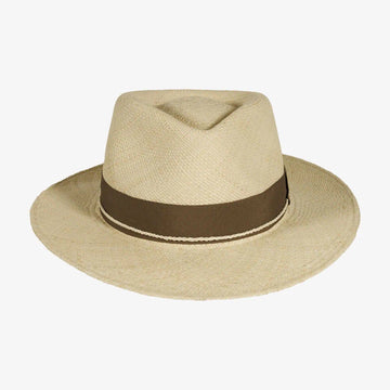 Quito | Mens Natural Woven Genuine Panama Hat