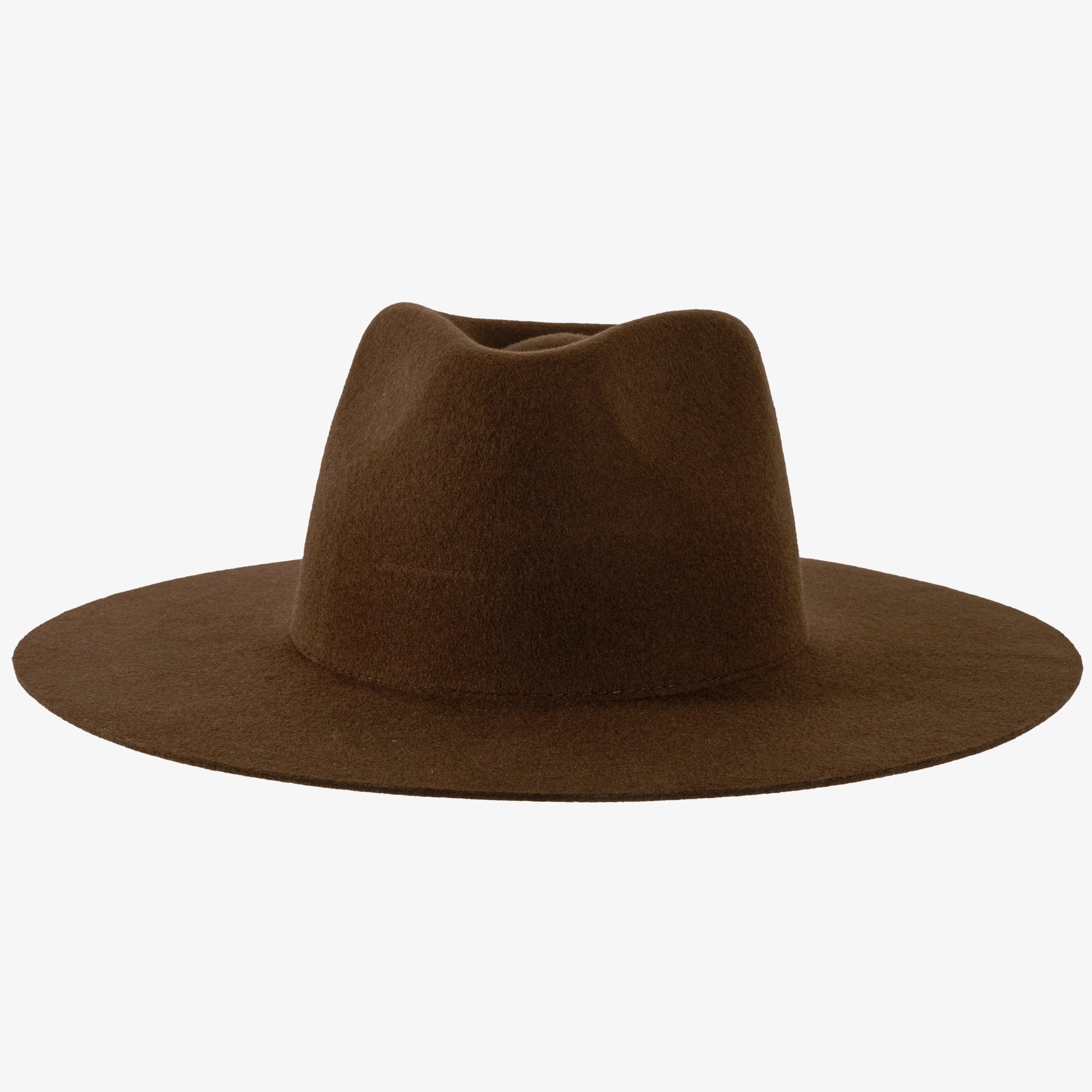 Rancher | Mens Wide Brim Felt Fedora Hat