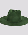 Rancher Olive Fedora Felt Hat American Hat Makers Front Side View