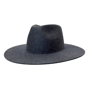 Rancher | Mens Shadow Tweed Wide Brim Felt Fedora Hat