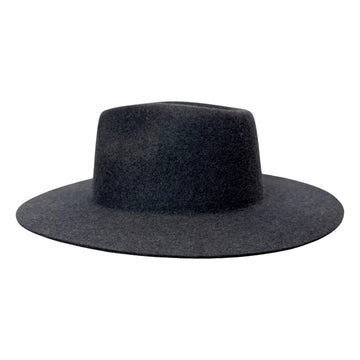 Rancher | Mens Shadow Tweed Wide Brim Felt Fedora Hat