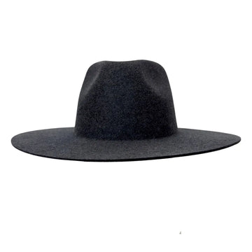 Rancher | Mens Shadow Tweed Wide Brim Felt Fedora Hat