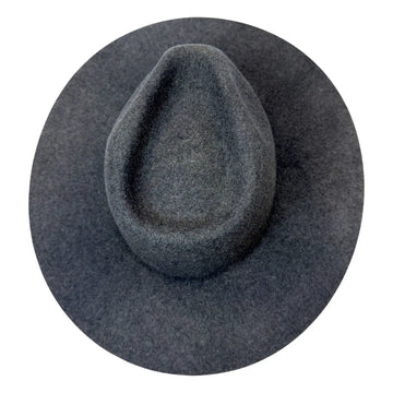Rancher | Mens Shadow Tweed Wide Brim Felt Fedora Hat