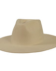 Rancher White Fedora Felt Hat American Hat Makers Front Side