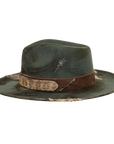 rattler grey fedora hat side view