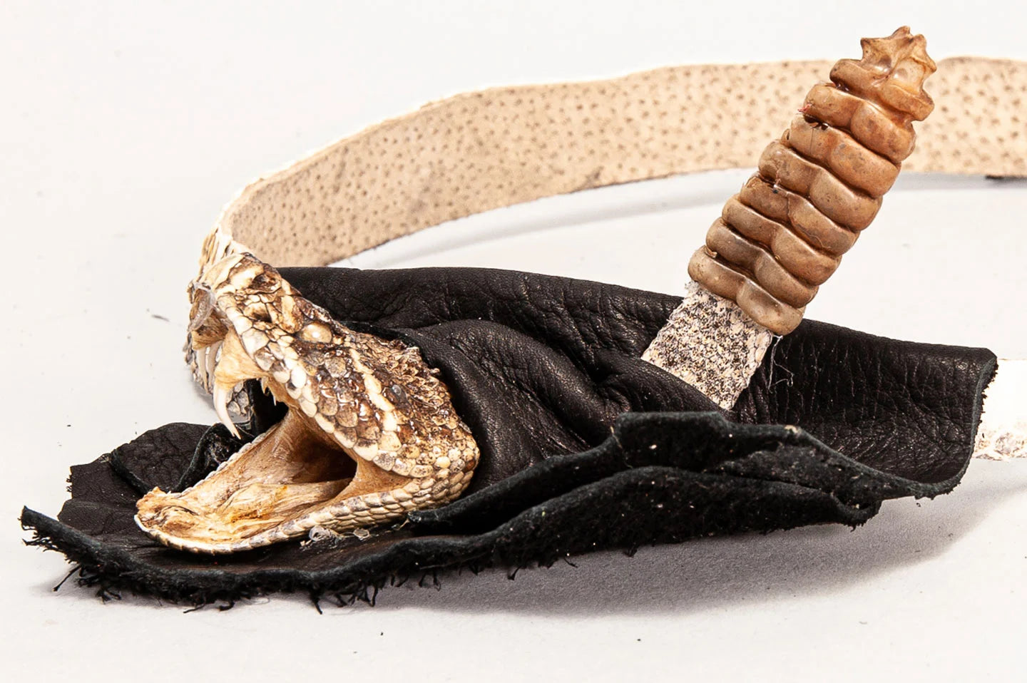 Rattlesnake hat band by American Hat Makers