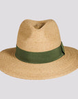 Ravello | Womens Crocheted Raffia Braid Safari Fedora Hat