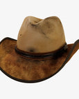 Reckless | Mens Genuine Leather and Wool Felt Western Cowboy Hat