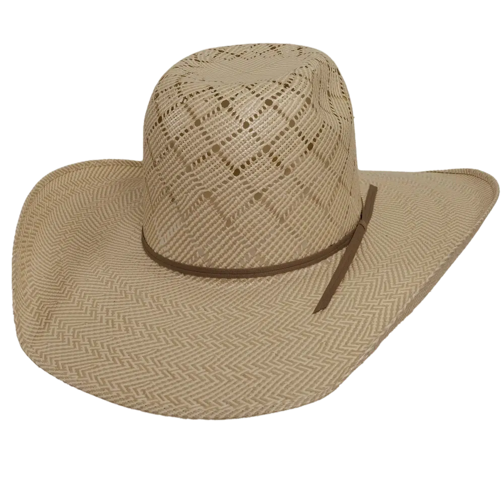 Madrid | Mens Straw Gambler Hat by American Hat Makers