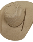 revolver ivory cowboy hat top view