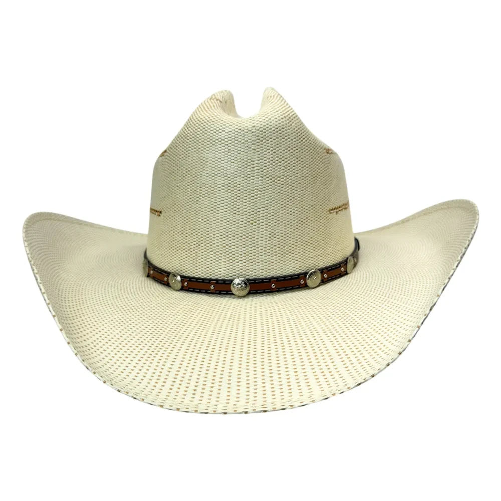 River | Womens Cream Bangora Straw Cowgirl Hat