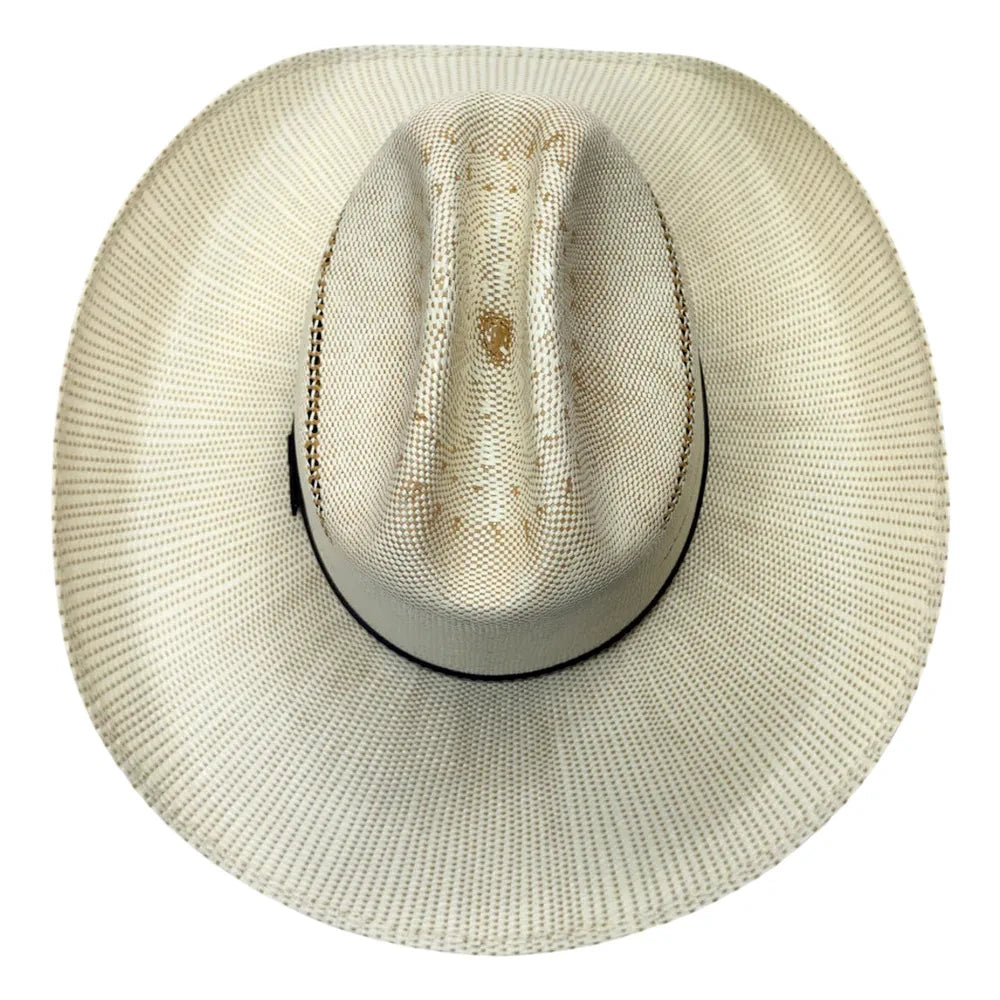 River | Womens Cream Bangora Straw Cowgirl Hat