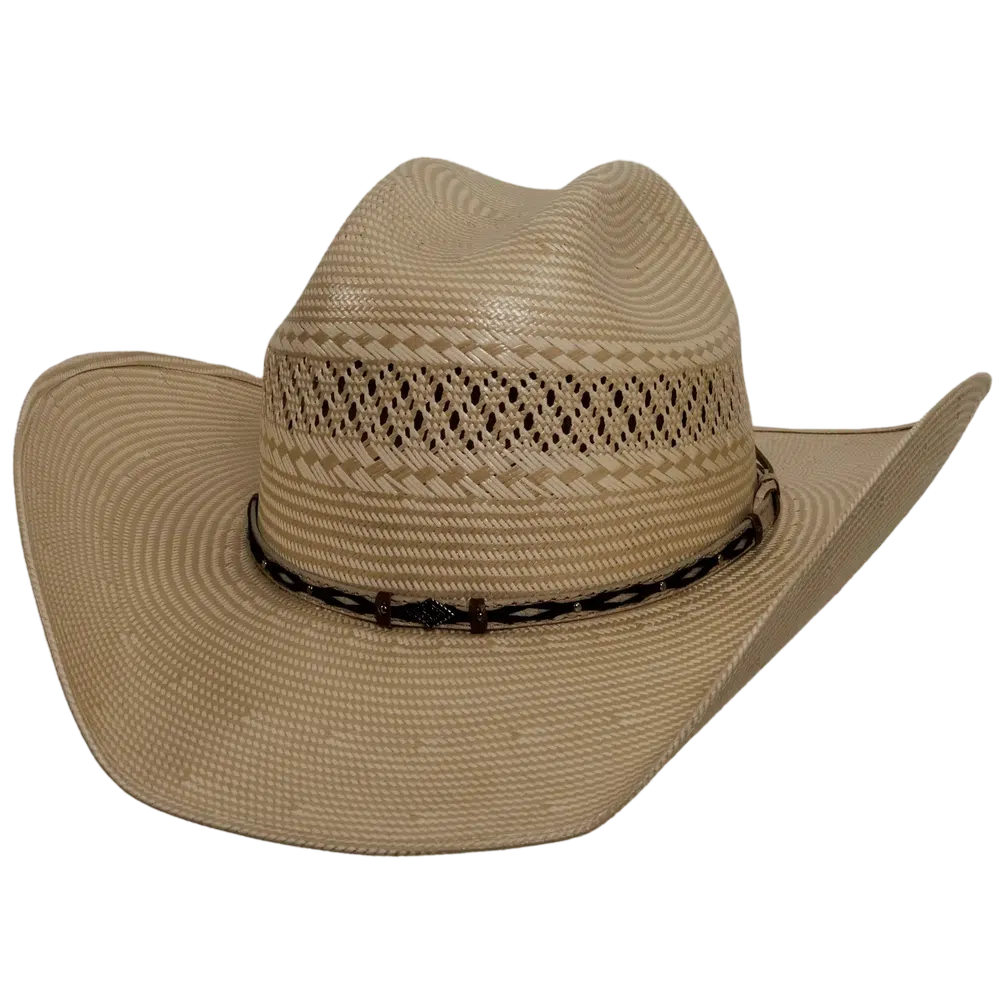 roughstock ivory cowboy hat angled view