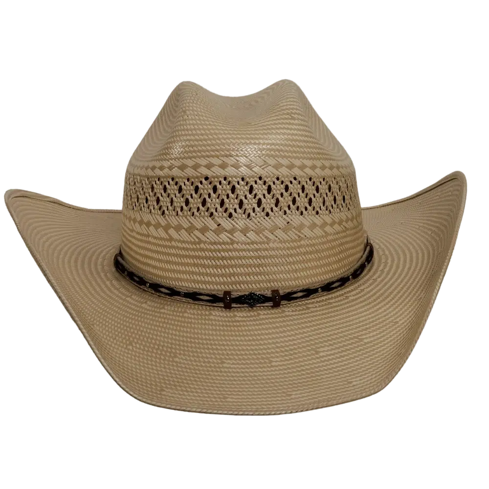roughstock ivory cowboy hat front view