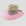 Roxy Pink Sun Straw Hat Angled View