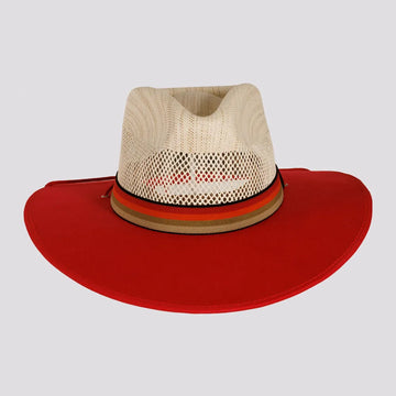 Roxy | Womens Red Mesh Sun Hat