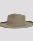 Rustler | Womens Wool Felt Teardrop Fedora Hat with Curled Brim