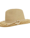 Santa Cruz Straw Hat SIde ANgled VIew