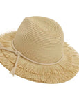Santa Cruz Straw Hat Top Angled VIew
