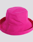 Sausalito | Womens Cotton Sun Bucket Hat with Upturn Brim