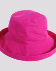 Sausalito | Womens Cotton Sun Bucket Hat with Upturn Brim