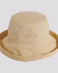 Sausalito | Womens Cotton Sun Bucket Hat with Upturn Brim