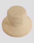 Sausalito | Womens Cotton Sun Bucket Hat with Upturn Brim