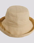 Sausalito | Womens Cotton Sun Bucket Hat with Upturn Brim