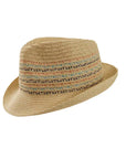 Seacliff Fedora Straw Hat Side View