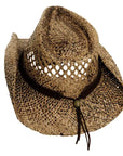 Sedona Straw Cowboy Hat Top View