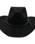 Sequioa Mens Black Felt Cowboy Hat Front View