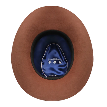 Sequioa Mens Brown Felt Cowboy Hat Inner View