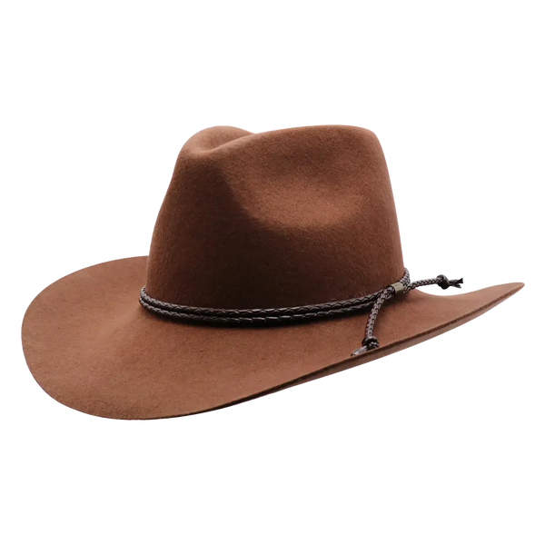 stetson dress hats Night Sky Seeker Wool Fedora the Open Road offers that iconic silhouette with a refined edge Flat Brim Hats | Legendary