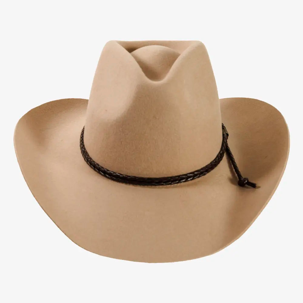 Sequoia | Womens Sand Wool Felt Cowgirl Hat