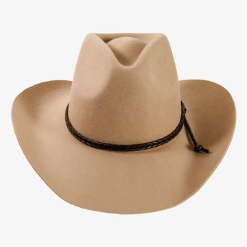 Sequoia | Womens Sand Wool Felt Cowgirl Hat