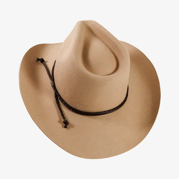 Sequoia | Womens Sand Wool Felt Cowgirl Hat