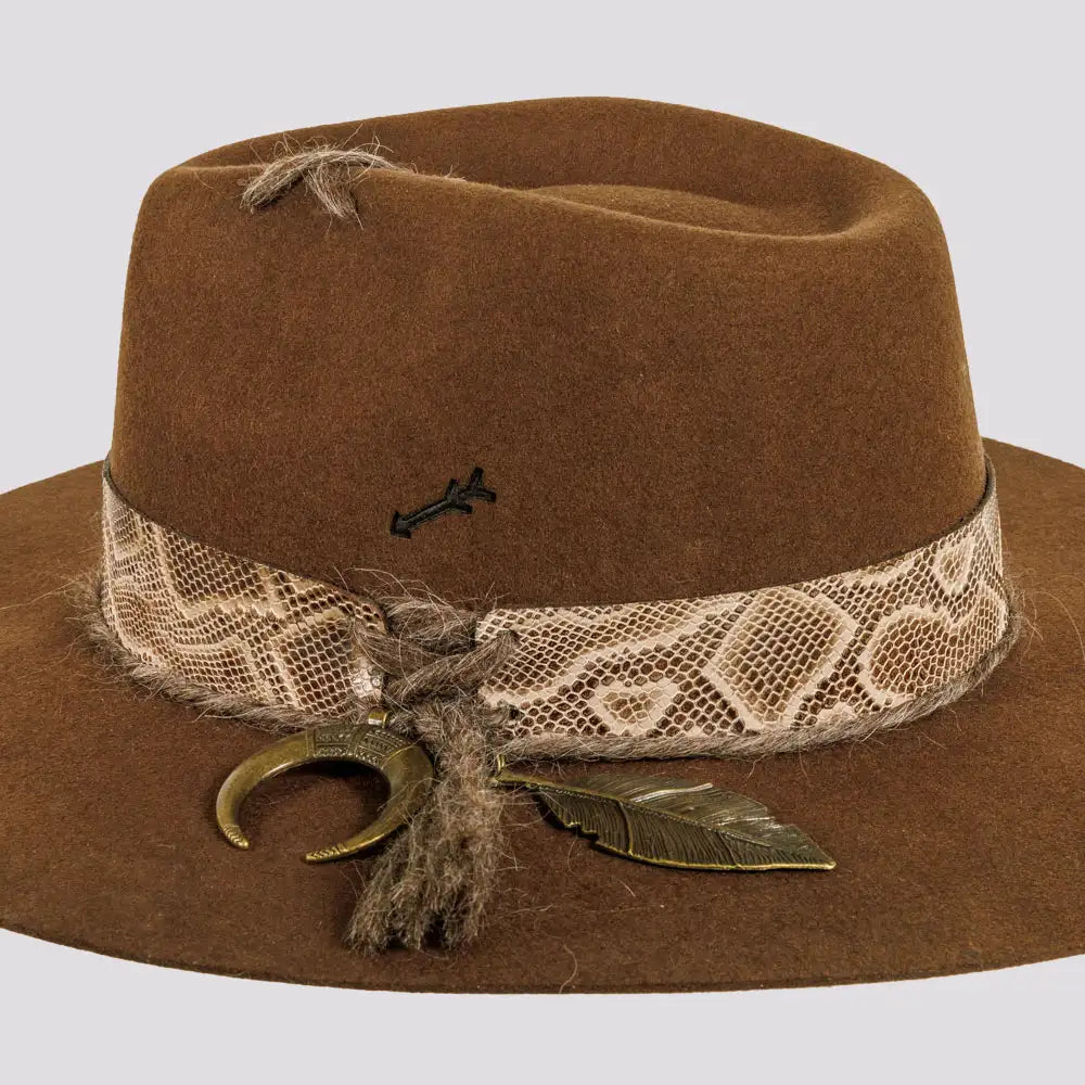 Shiloh | Womens Wool Felt Rancher Fedora Hat