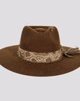 Shiloh | Womens Wool Felt Rancher Fedora Hat