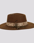 Shiloh | Womens Wool Felt Rancher Fedora Hat